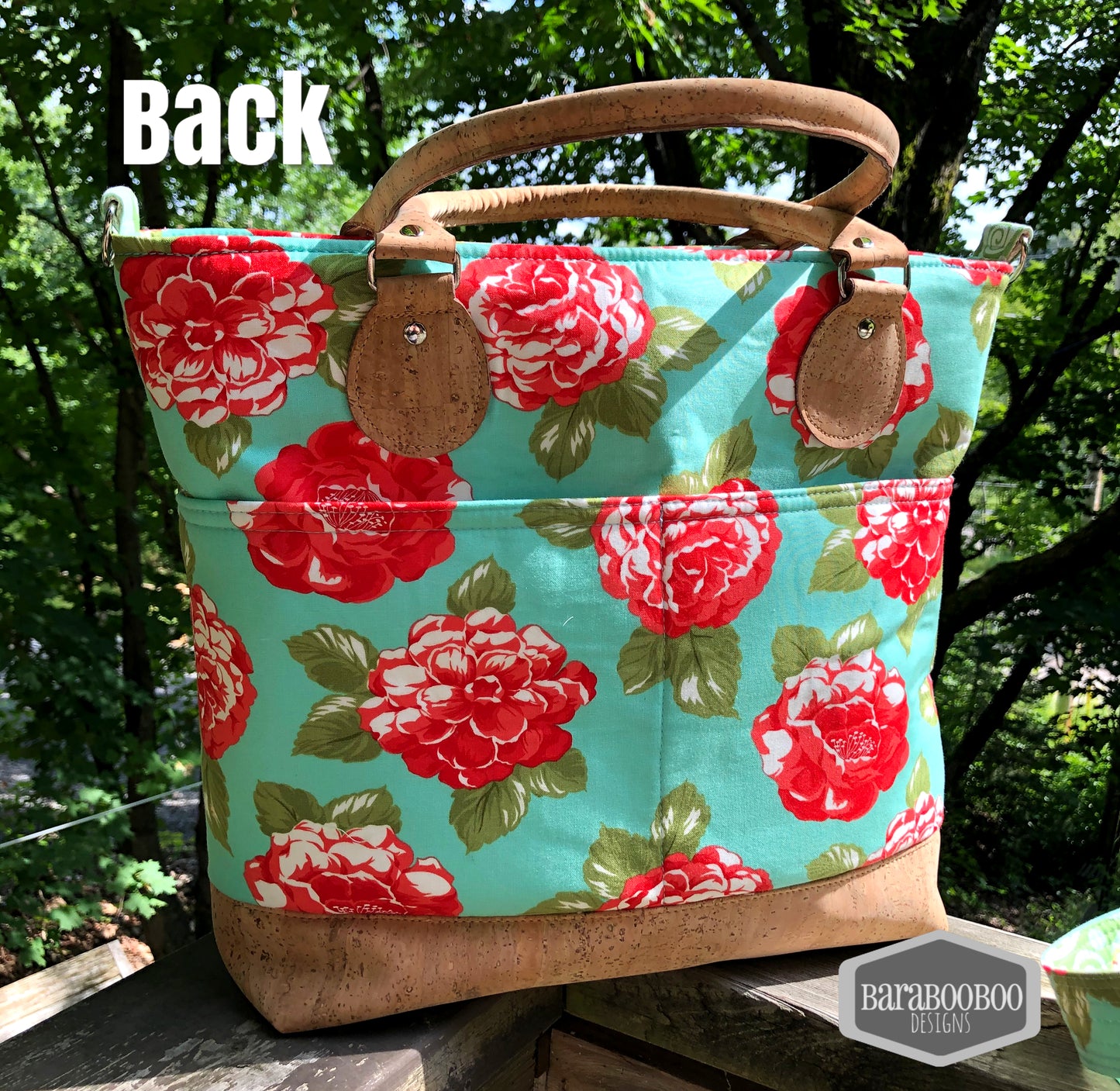 The Waterlily Waxed Canvas Tote (2 versions) - PDF Sewing pattern