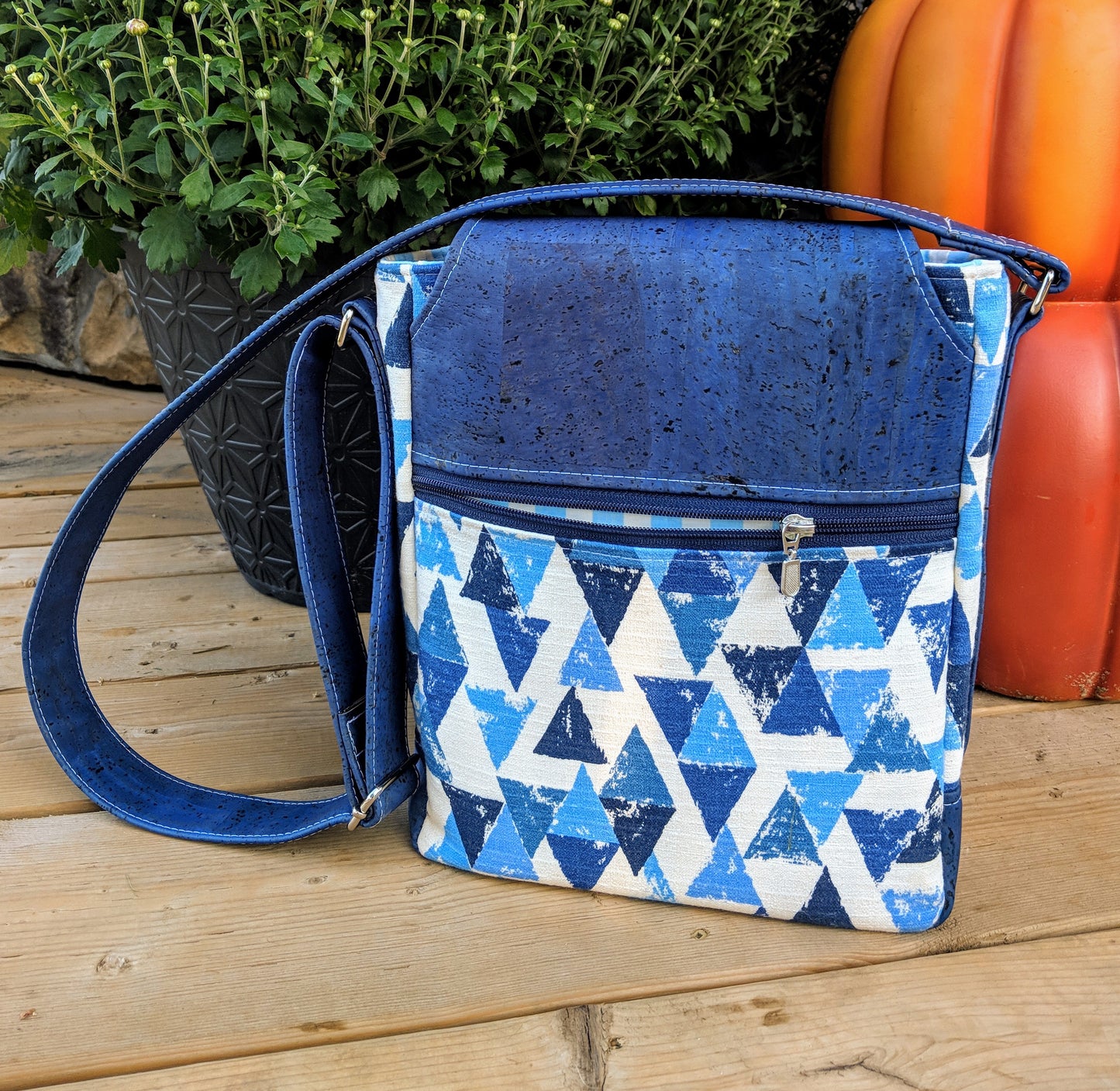 The Coneflower Cross Body bag - PDF Sewing pattern