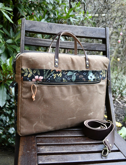 Lupin Laptop Bag - PDF sewing pattern