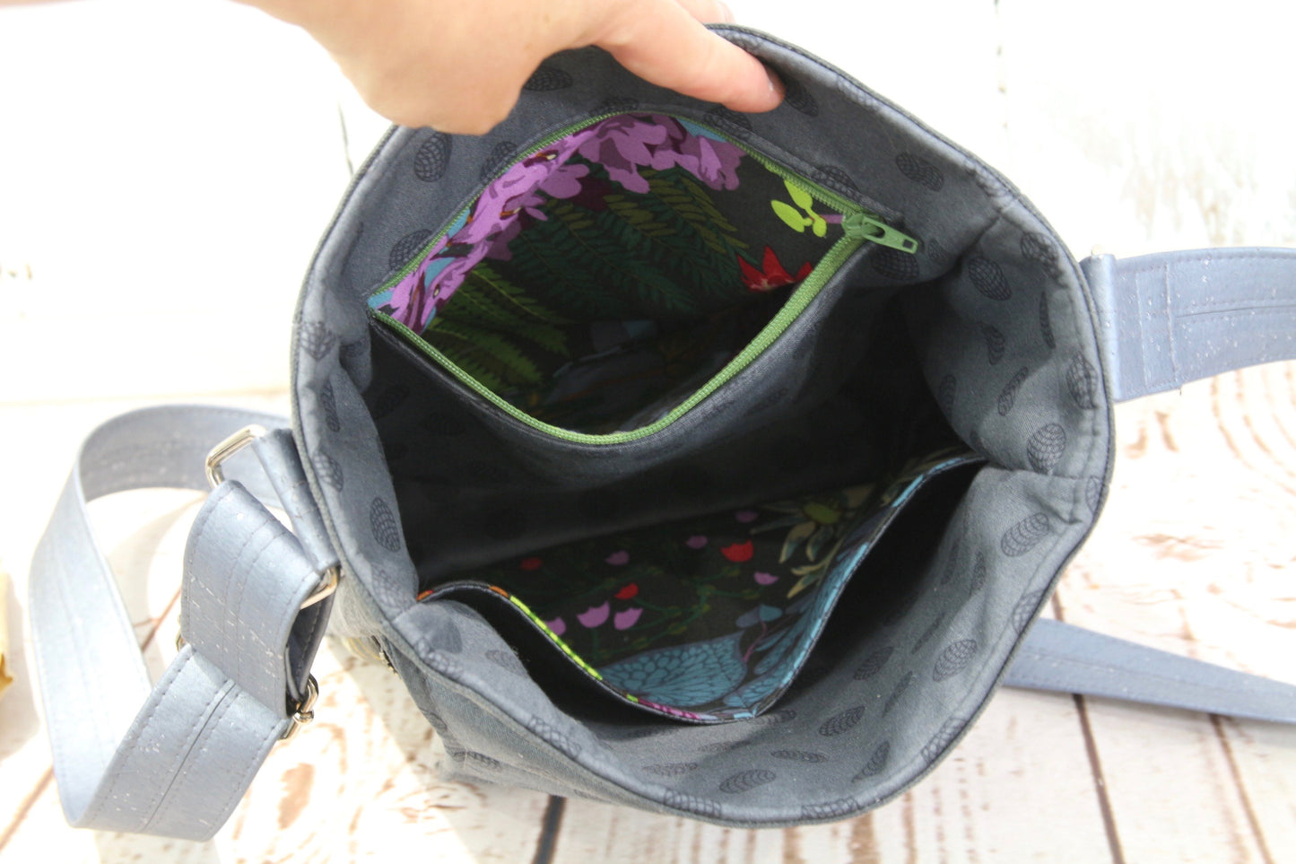 The Coneflower Cross Body bag - PDF Sewing pattern