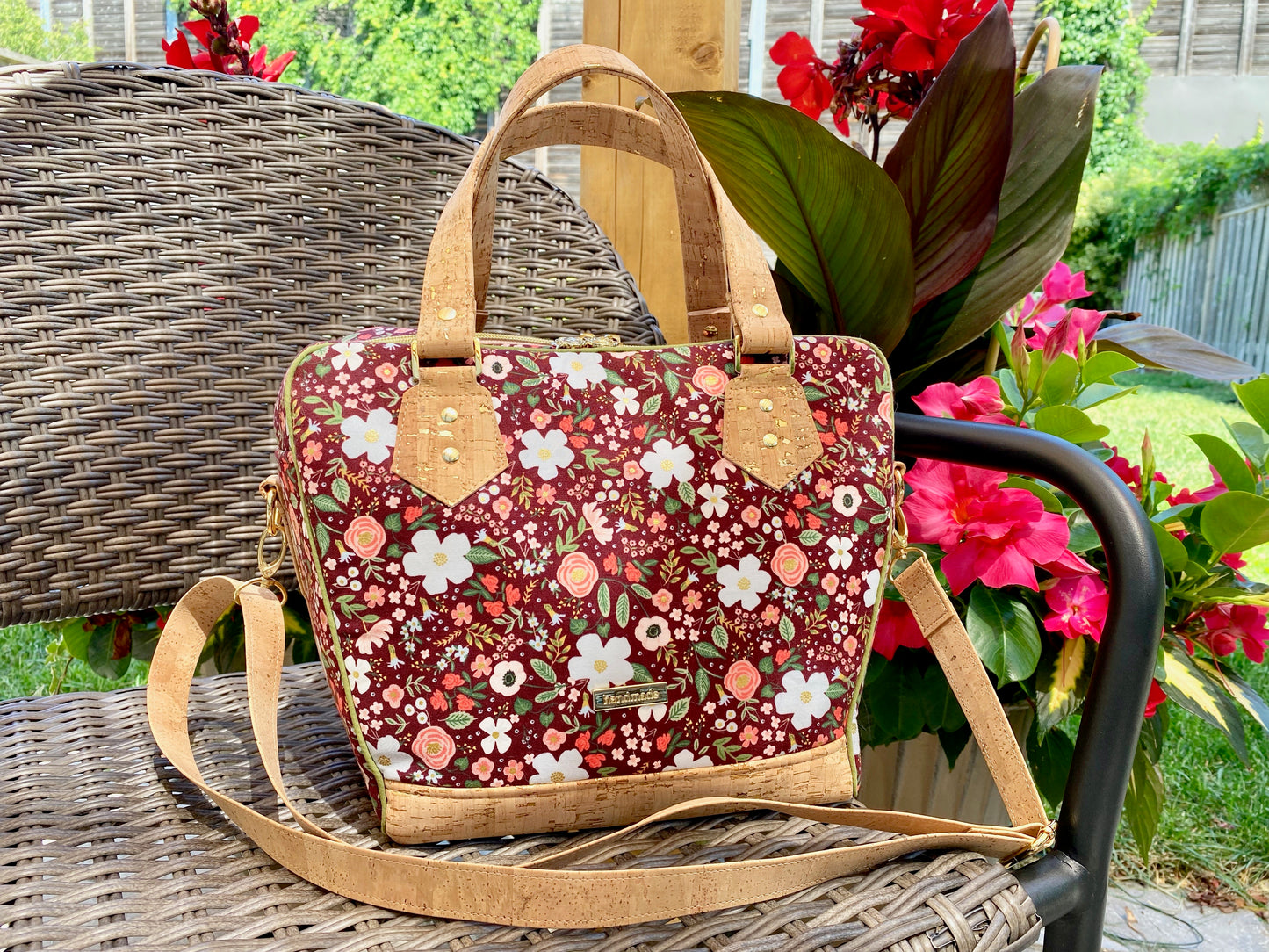 Coleus Bowler Bag - PDF sewing pattern