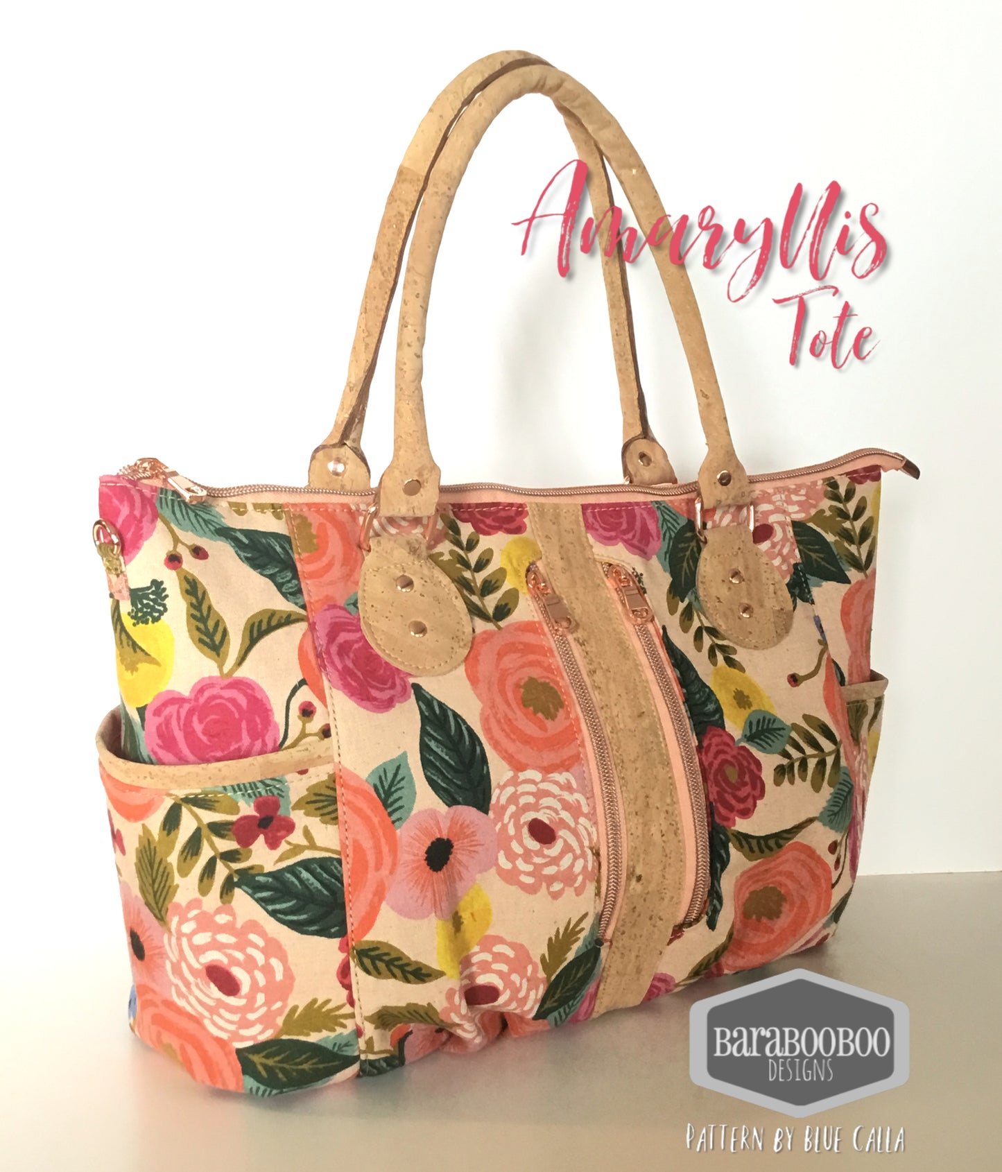 The Amaryllis Tote - PDF sewing pattern