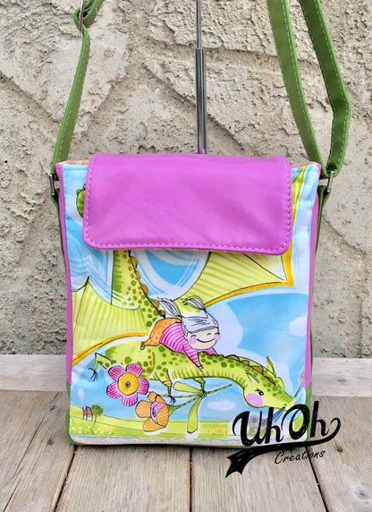 The Coneflower Cross Body bag - PDF Sewing pattern