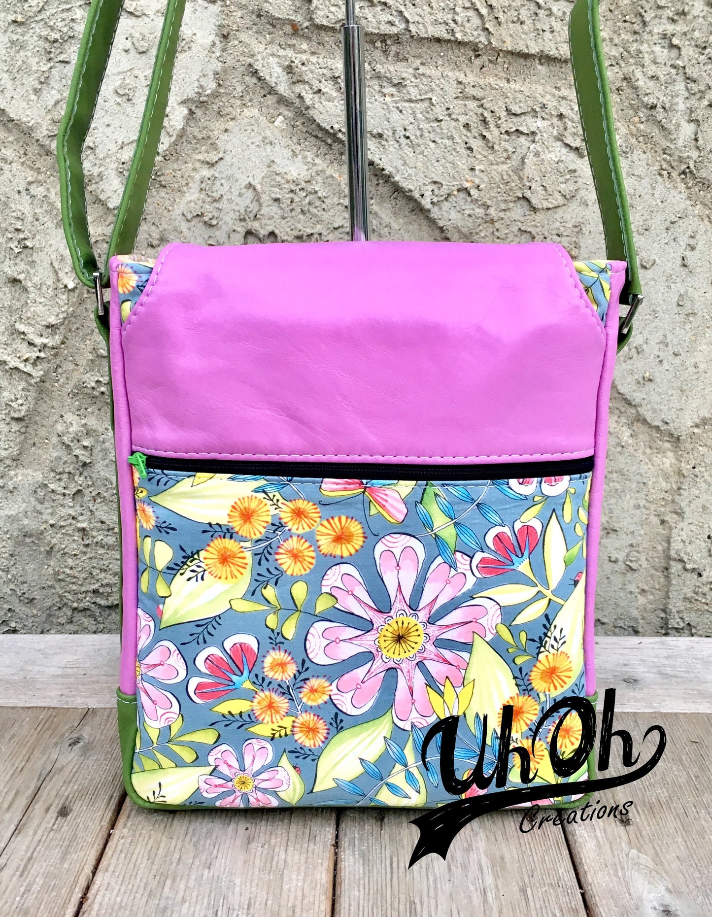 The Coneflower Cross Body bag - PDF Sewing pattern