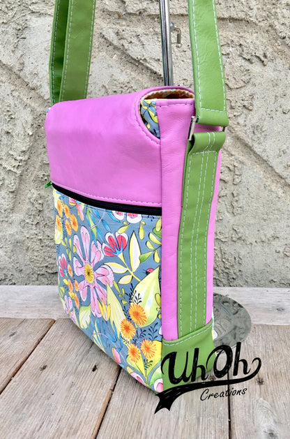 The Coneflower Cross Body bag - PDF Sewing pattern