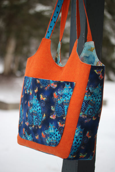 FREE The Larkspur Tote Bag - PDF Sewing Pattern