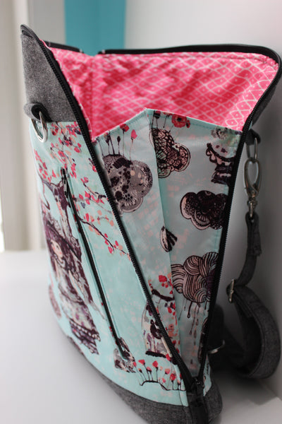 The Calla Convertible backpack - PDF Sewing Pattern