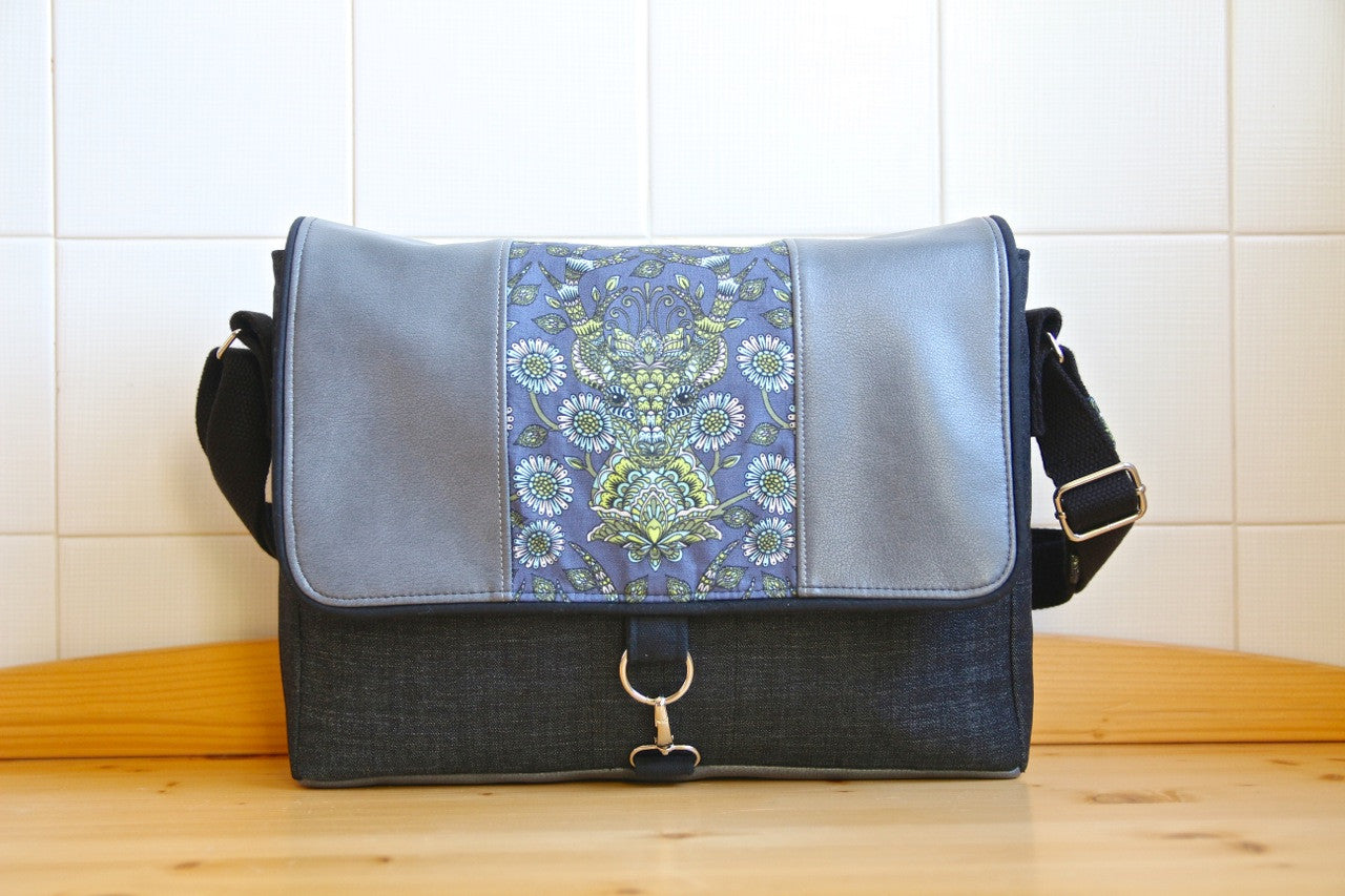 The Marigold iPad Messenger Bag - PDF Sewing Pattern