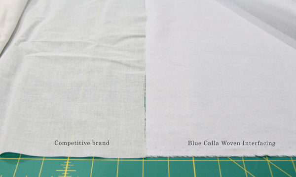 Fusible woven interfacing - medium weight - FIRM, EASY FUSE