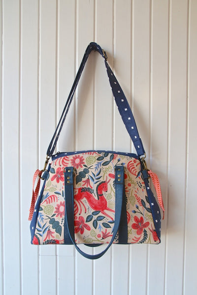 The Snowdrop Satchel in 2 sizes - PDF Sewing Pattern