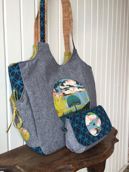 The Morning Glory Pouch - FREE PDF Sewing Pattern