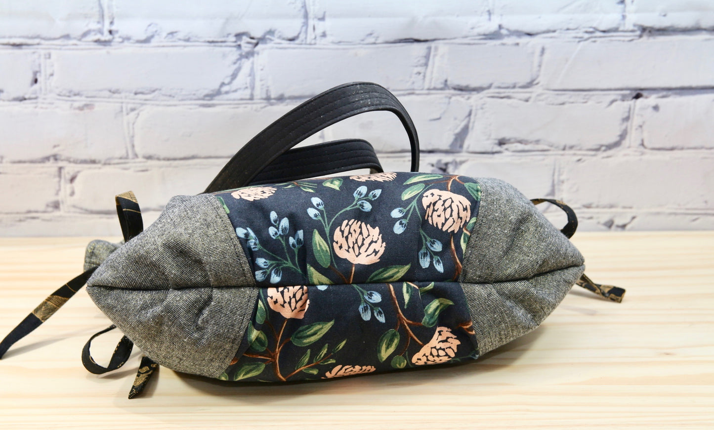 The Rose Gathered Shoulder Bag - PDF Sewing Pattern