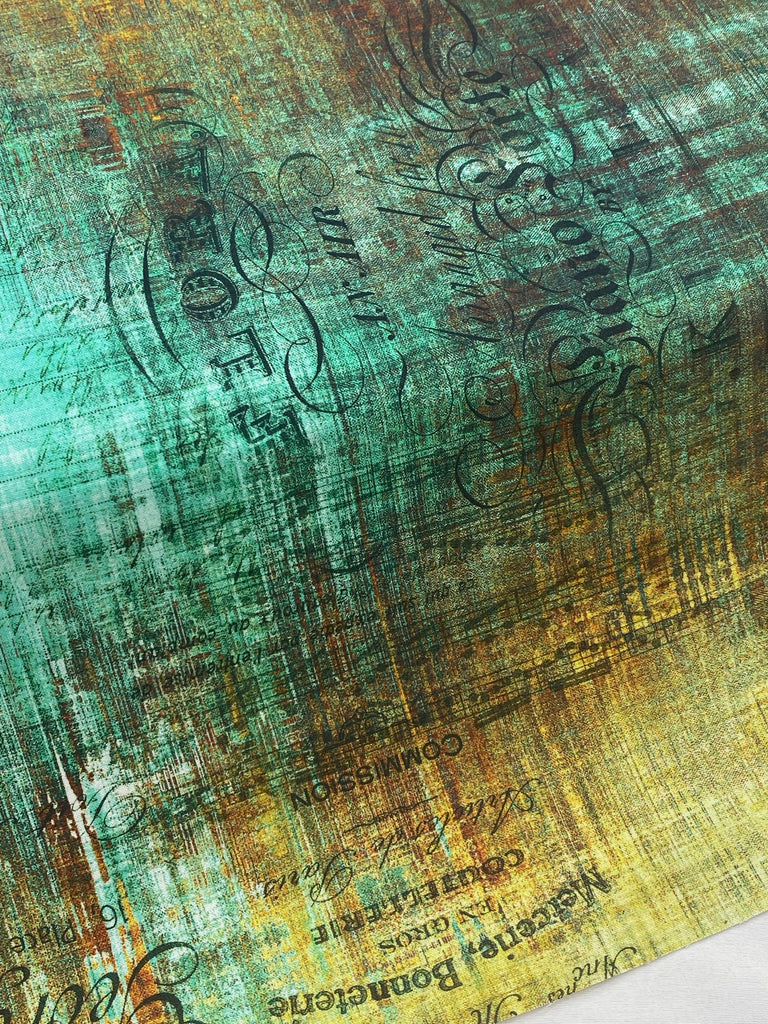 Tim Holtz Abandoned - Piano Sorte in Patina