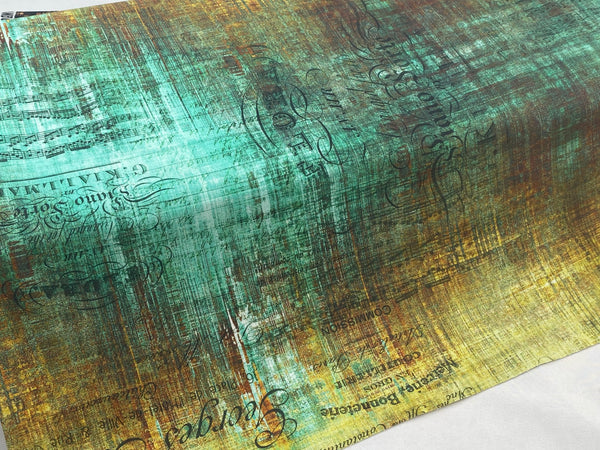Tim Holtz Abandoned - Piano Sorte in Patina