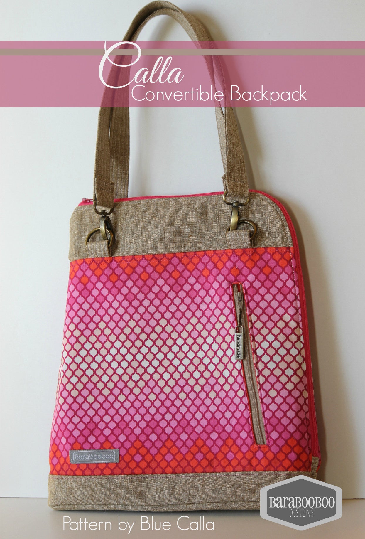 The Calla Convertible backpack - PDF Sewing Pattern