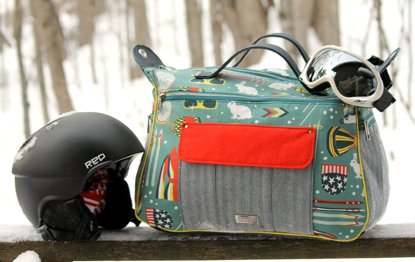 The Dogwood Travel Duffel Bag - PDF Sewing pattern