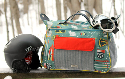 The Dogwood Travel Duffel Bag - PDF Sewing pattern