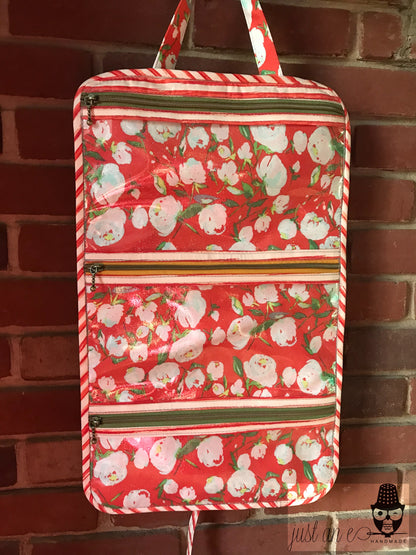 The Hibiscus Hanging Toiletry Bag - PDF sewing pattern