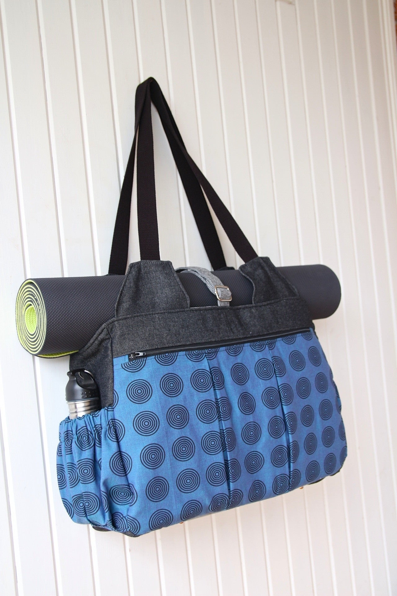 The Foxglove Bag - Fitness or Diaper bag - PDF Sewing Pattern