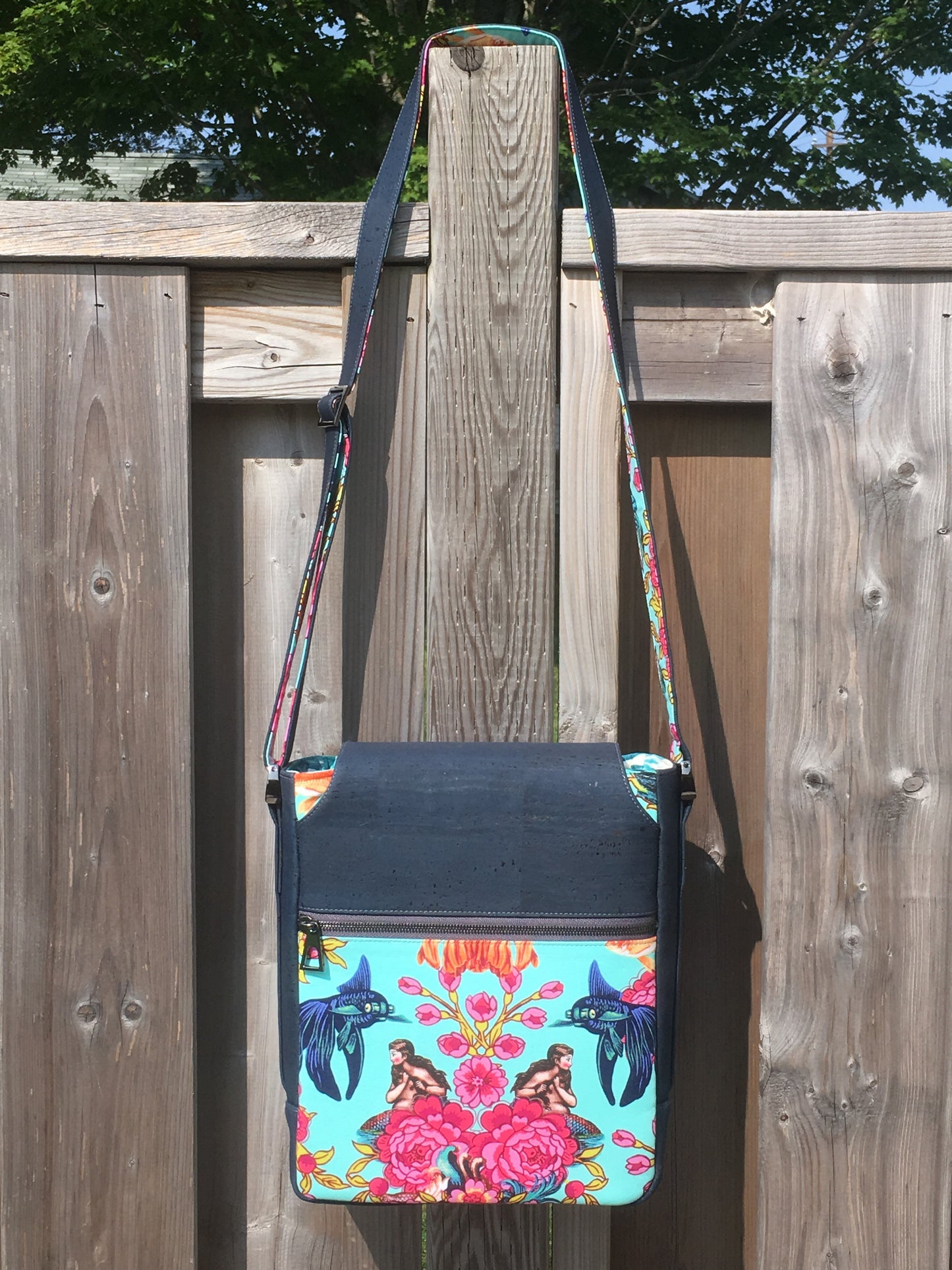 The Coneflower Cross Body bag - PDF Sewing pattern