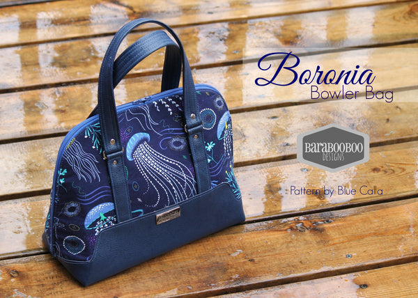 The Boronia Bowler Bag - PDF Sewing pattern