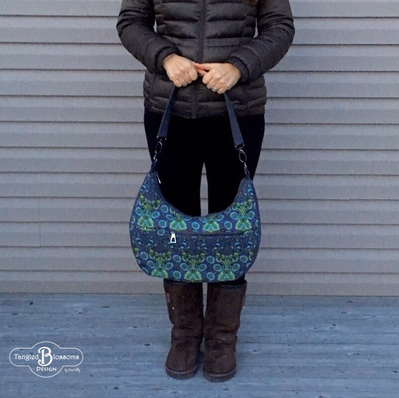 The Honeysuckle Hobo bag - PDF Sewing pattern