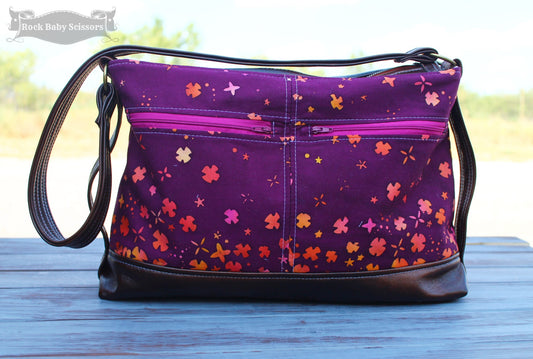 The Tansy Zippered Tote - PDF Sewing Pattern