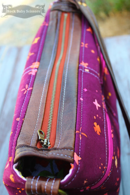 The Tansy Zippered Tote - PDF Sewing Pattern