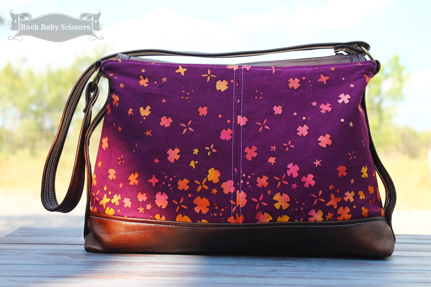 The Tansy Zippered Tote - PDF Sewing Pattern