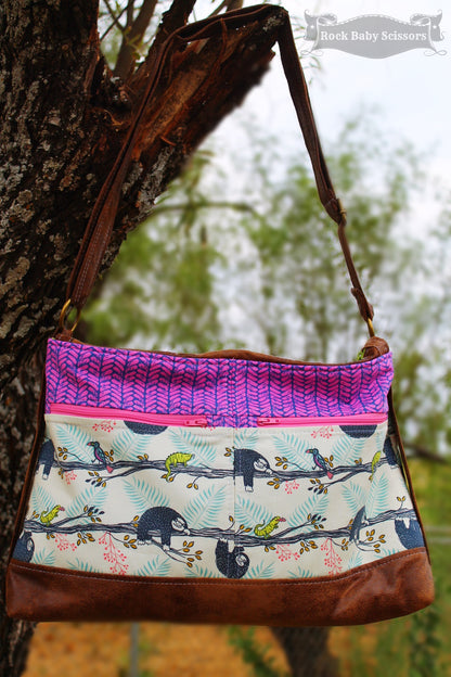 The Tansy Zippered Tote - PDF Sewing Pattern