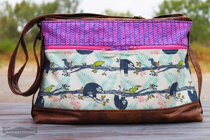 The Tansy Zippered Tote - PDF Sewing Pattern