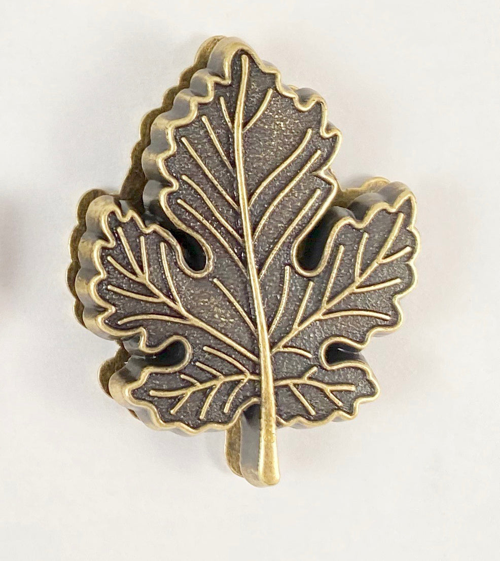 Magnetic Snap Lock - MAPLE LEAF - 6 metal finishes