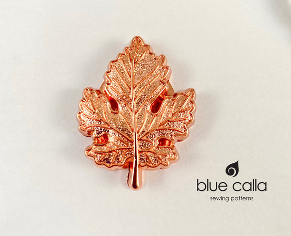 Magnetic Snap Lock - MAPLE LEAF - 6 metal finishes