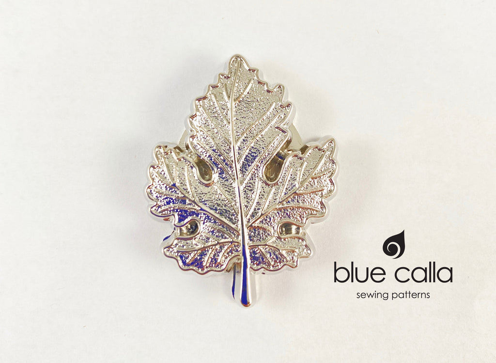 Magnetic Snap Lock - MAPLE LEAF - 6 metal finishes