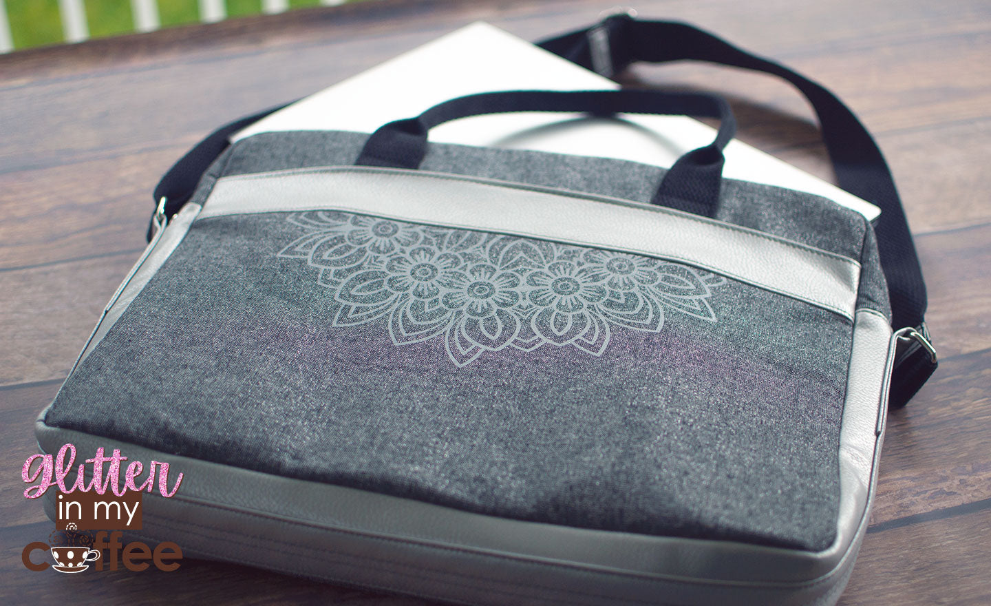 Lupin Laptop Bag - PDF sewing pattern