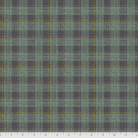 SALE - Forest Floor - Plaid in Gray