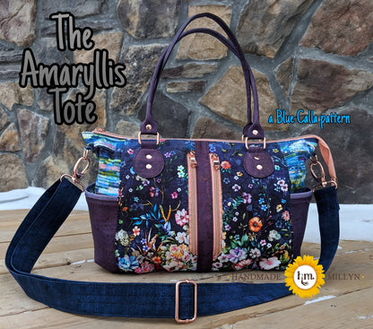 The Amaryllis Tote - PDF sewing pattern