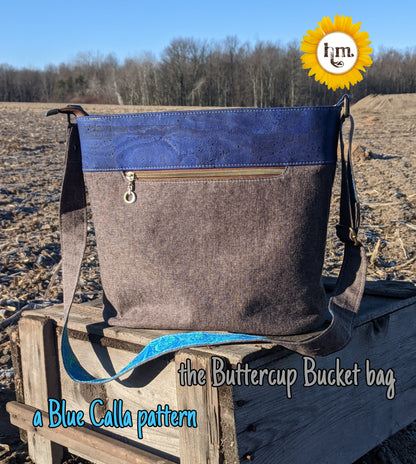 Buttercup Bucket Bag - PDF Sewing Pattern