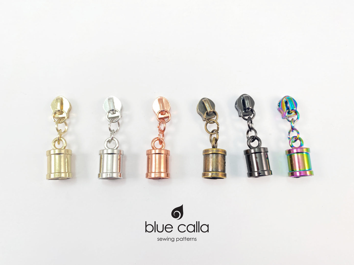 #5 coil zipper pull - Tassel Cap