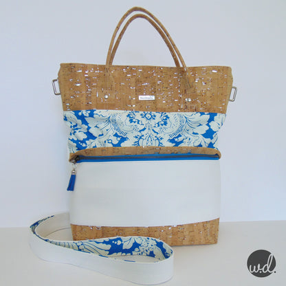 The Waterlily Waxed Canvas Tote (2 versions) - PDF Sewing pattern