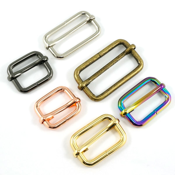 1.5" ADJUSTABLE SLIDERS (2 PACK) - Available in 5 metal finishes