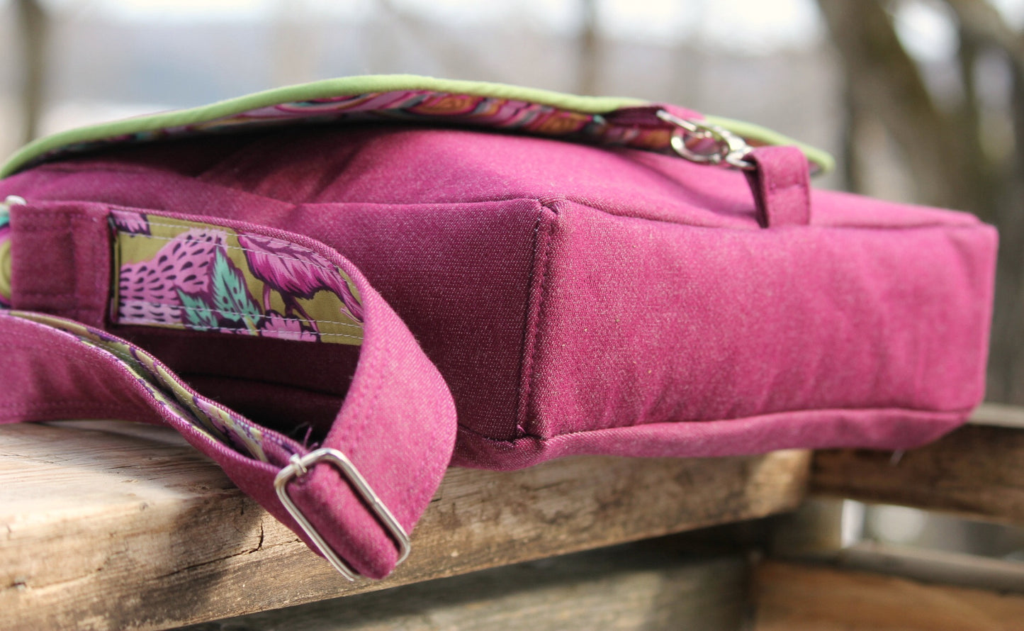 The Marigold iPad Messenger Bag - PDF Sewing Pattern