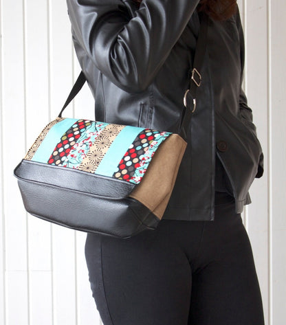 The Magnolia Mini Messenger - PDF Sewing Pattern