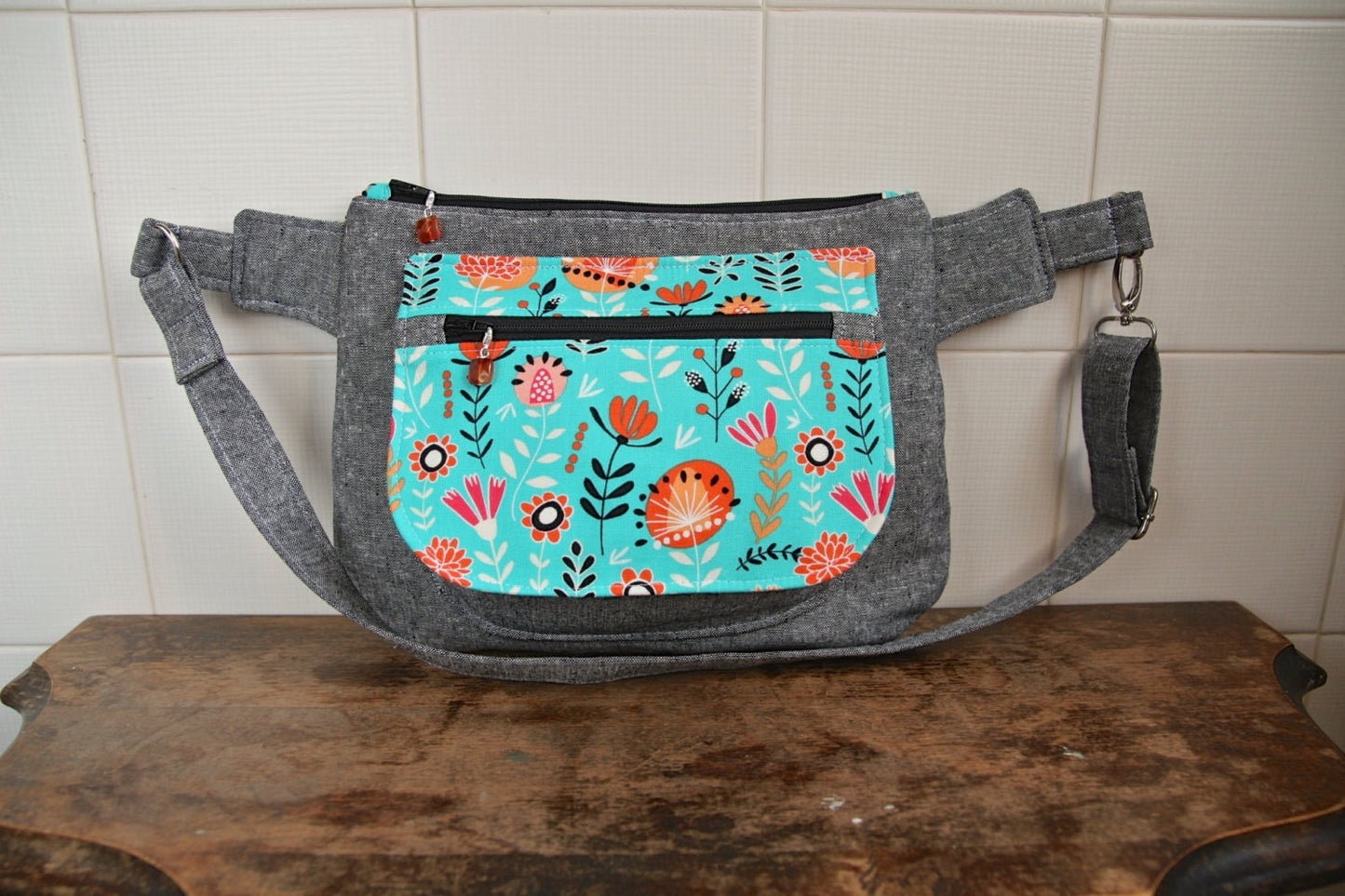 The Orchid Waist/Sling Bag - PDF Sewing Pattern