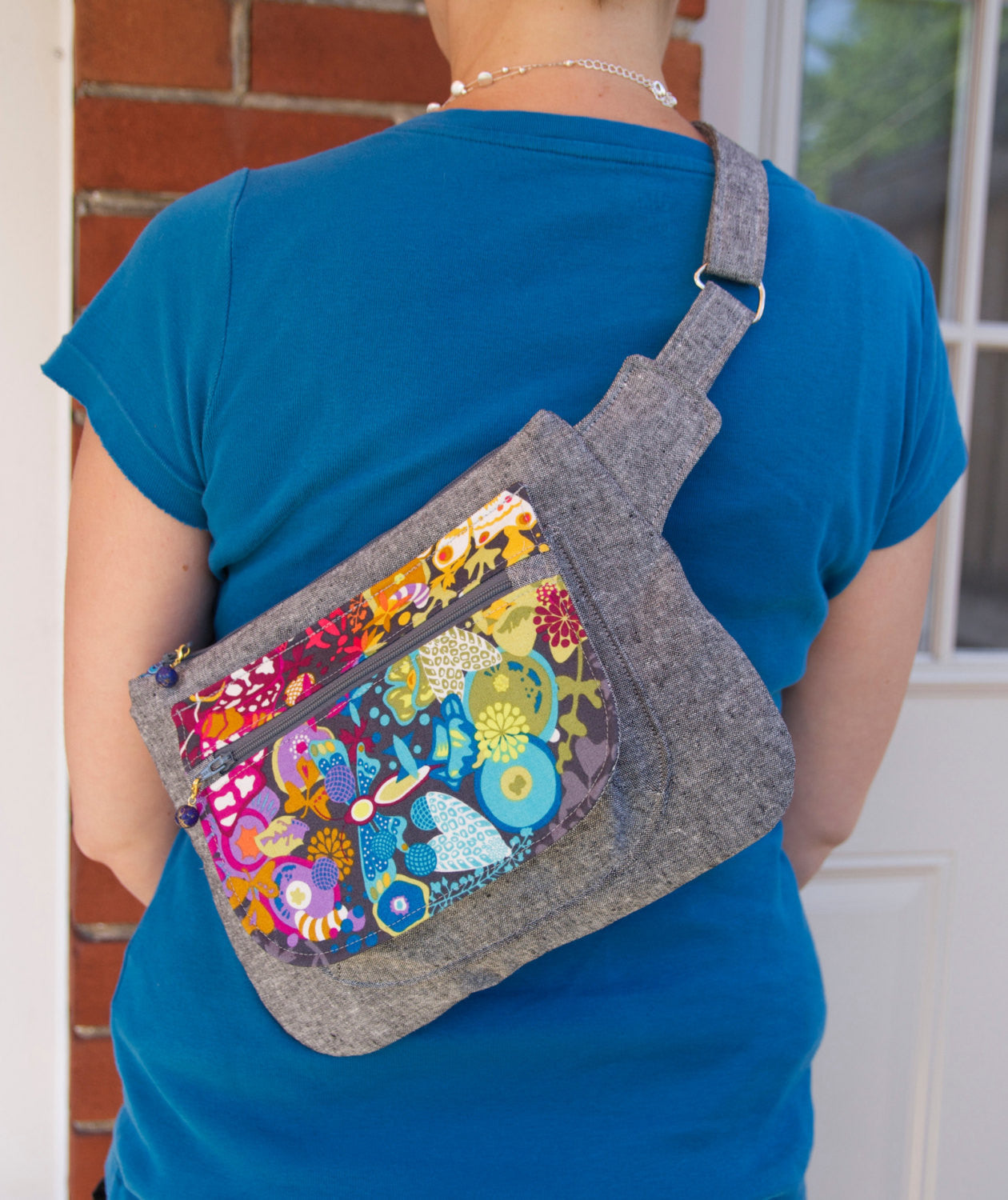 The Orchid Waist/Sling Bag - PDF Sewing Pattern