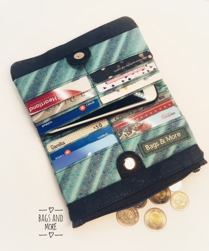 Winterberry Wallet - PDF sewing pattern