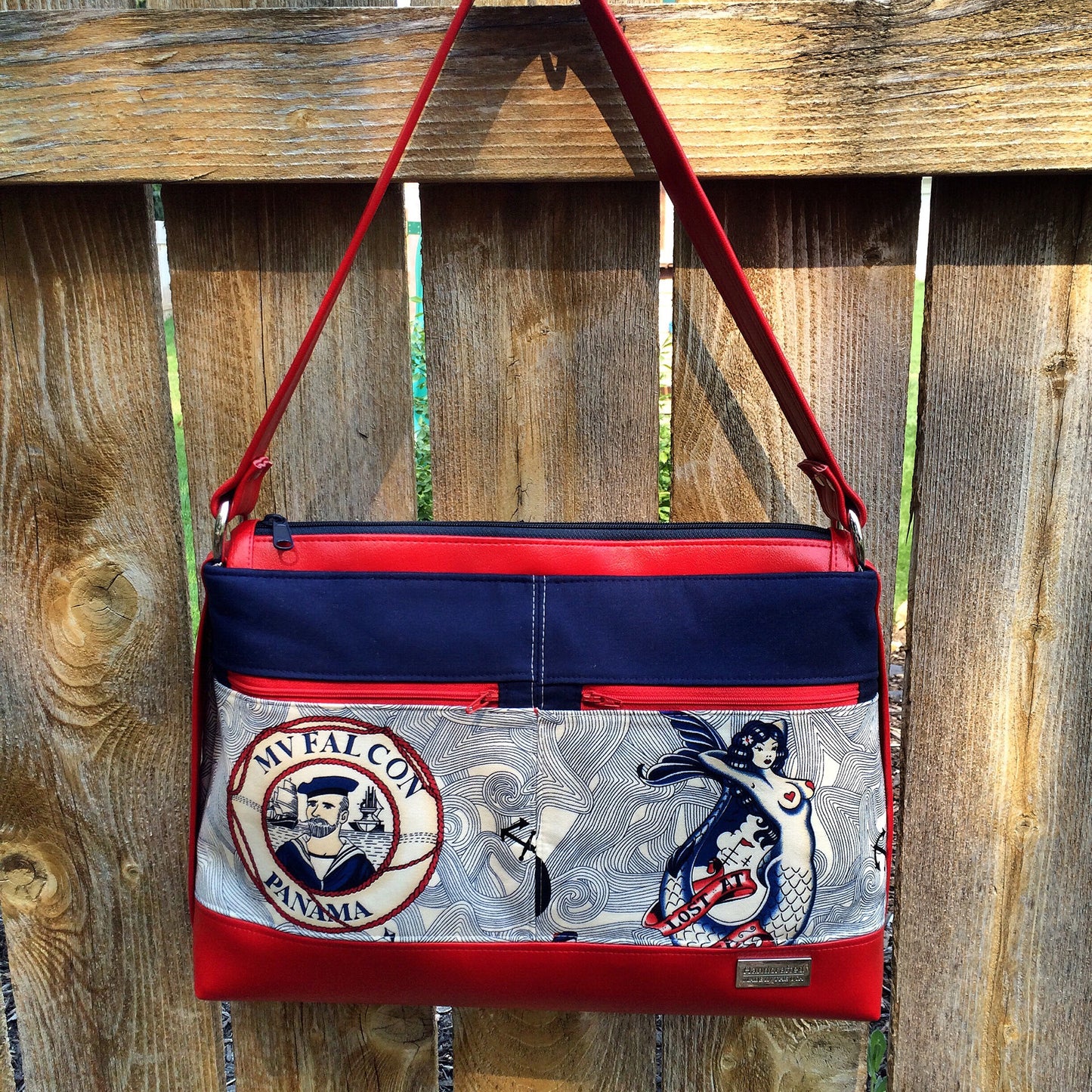 The Tansy Zippered Tote - PDF Sewing Pattern