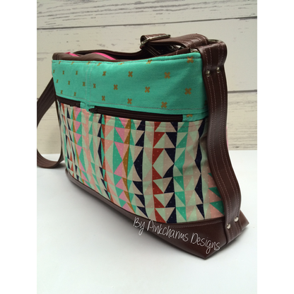 The Tansy Zippered Tote - PDF Sewing Pattern