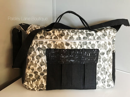 The Dogwood Travel Duffel Bag - PDF Sewing pattern