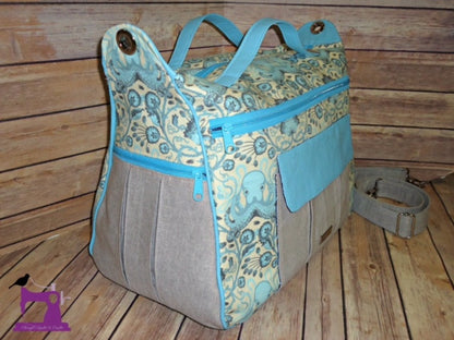 The Dogwood Travel Duffel Bag - PDF Sewing pattern